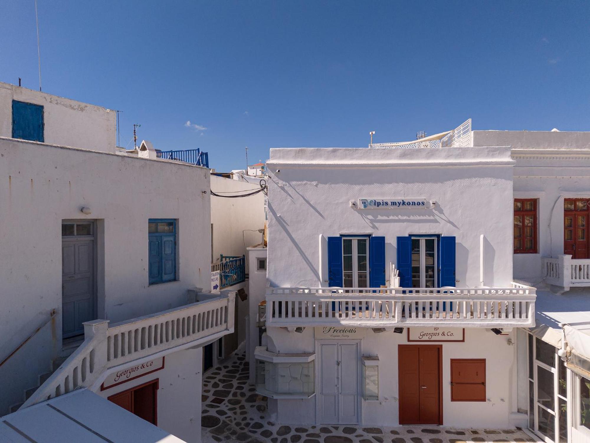 Elpis Mykonos Apartments - Mykonos Town Delos Port Exterior foto